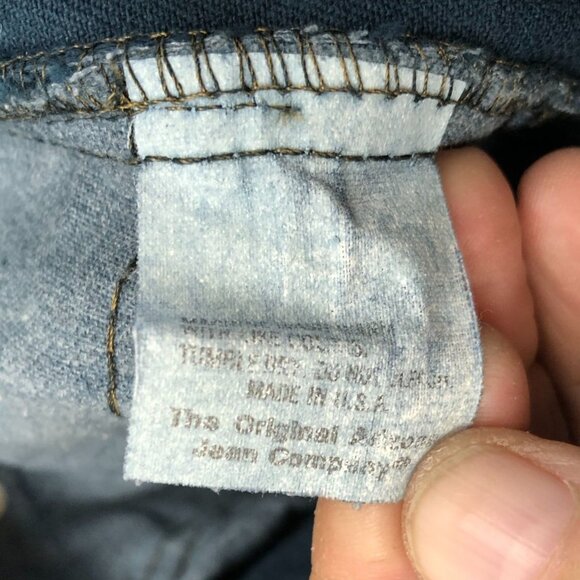 Arazona Vintage Mens Jeans 34x32 Relaxed Fit Blue Denim Straight Leg Classic Cas - Picture 4 of 12